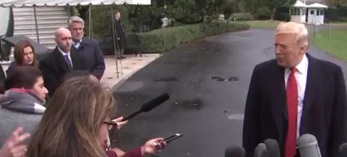 Νέα επίθεση Τραμπ σε δημοσιογράφο -«Τι ηλίθια ερώτηση» (βίντεο)